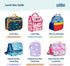 Set 3 Wildkin Nesting Food Containers for Kids Stackable, Airtight & Dishwasher Safe - of - Trains, Planes & Trucks