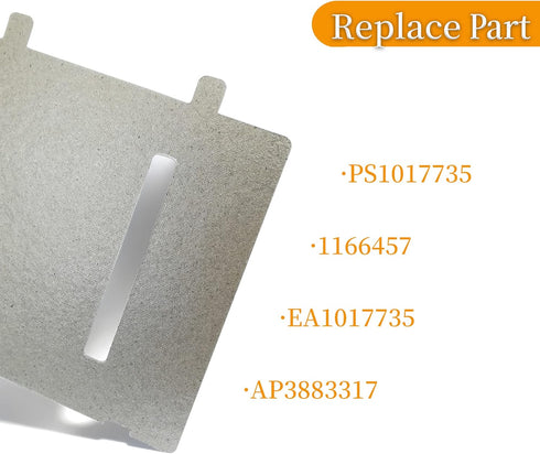 WB06X10638 Canopy Mica Replacement for GE Microwave 1166457 AH1017735 Specific Not Universal