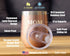 Bevvee Mom Est 2021 Wine Tumbler with Sliding Lid - New Mother Stemless Stainless Steel Insulated Mug - Rose Gold