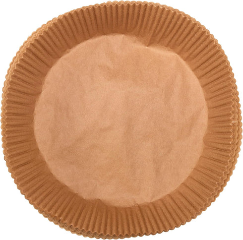 DecoPac 8" Cake Pan Liners, 100 Pack, Non-Stick Siliconized Greaseproof Paper for Cakes and Pies