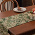 Summer 13 94 Inch Floral Spring Table Runner for Living Room Jacquard Flower Dining Table Runner with Tassels Modern