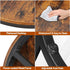 F2C Set 2 Nesting Coffee Table Modern End Table of for Living Room Balcony Office, Round Wood Accent Side Coffee Tables