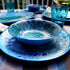 Radiance Teal Melamine 7.5" All Purpose Bowl Set of 6 - Deep Break-Resistant Bowls for Salad, Soup, Pasta, Snacks