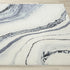LUXE WEAVERS Abstract Modern Marbled Blue Area Rug - 2x3