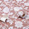 RAY STAR Shelf Liner, Non-Adhesive Pink Floral Kitchen Cabinet Liner, Strong Grip Non-Slip, 18 Inch x 8 FT (4 Rolls)