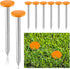 Silkfly 8 Pcs 6.7 Inch Survey Stakes Property Line Markers Low Profile