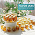 40 Pack 3 Oz Ritayedet Small Glass Honey Jars with Lids for Wedding Favor, Baby Showers, Airtight Glass Canning Jars