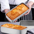 TeamFar Loaf Pan Set of 3, 9 x 5 Inch Stainless Steel Bread Loaf Meatloaf Pan for Baking Bread Cake Toast Brownies,