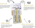 MADE IN THE USA - Sheet Keepers Closet Organization - Bed Sheet Organizer with Storage Bands for Linen