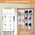 2 Pack, Closet, GOMAJI Over the Door/Wall Shoe Organizer, Narrow, Hanging Shoe Rack for Bathroom, RV, Pantry, Camping