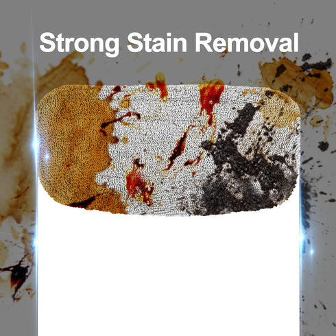 2 Packs Steam Mop Cloth, Fits Steam Mop GF-6610, Washable Reusable Microfiber Replacement Pads