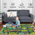 Kids Car Rug - Kids Road Rug Play Mat for Playroom Classroom Bedroom