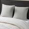 INK+IVY Euro Sham Pillow, Quilted Grey, 26"x26"