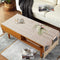 Ajerg Coffee Table Cloth, Boho Coffee Table Cover for Living Room Tablecloth Cover