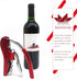 KAYCROWN Wine Bottle Opener, Vertical Lever Corkscrew with Built-in Foil Cutter, Manual Handheld Corkscrew