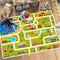 Kids Non-Slip Car Play Rug, Educational Road Traffic Carpet for Bedroom and Boys Playroom, Multi Color Mat