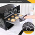 Oven Mitts and Pot Holders Set, 6pcs Thick Cotton Gloves High Heat Resistant with Non-Slip Surface