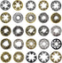 Hion Scented Candle Toppers, Candle Accessories Gifts for Women, Help Burn Melt Evenly (Space Golden)