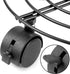 3 Pack 10.6 Inches KEILEOHO Metal Plant Caddy with Wheels, Heavy Duty Plant Caddy Stands, Rolling Plant Stand