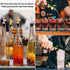 2 WAFJAMF Pcs Weighted Stainless Steel Bottle Pourers, Self Closing Olive Oil Dispenser Spout, Auto Flip Feature Liquor