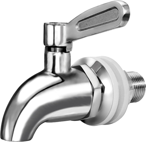 DOZYANT Durable Stainless Steel Beverage Dispenser Replacement Spigot for Gravity Filter Systems