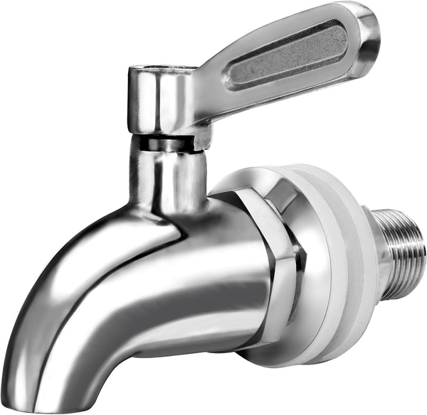 DOZYANT Durable Stainless Steel Beverage Dispenser Replacement Spigot for Gravity Filter Systems