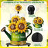 Countertop Summer Paper Towel Holder Kitchen Accessories Stand with Round Base Turtle Sunflower Gnome Bee Farmhouse