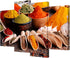 HOMEOART Colorful Spice Picture Kitchen Wall Decor Dining Room Wall Art Framed