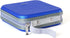 CD Storage Case for PS3 Games, Sturdy DVD Holder with 40 Inner CD Sleeves, Great Space Saver for DVD Shelf (Blue)