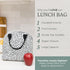 Steel Mill & Co Insulated Lunch Tote Bag for Women, Large Capacity Cooler Lunch Box (Black Dots)