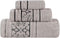 Superior Cotton 3 Piece Towel Set, Includes 1 Bath, 1 Hand, 1