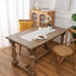 Gernaice 2PCS 24" 13" Boho Table Runner, Modern Plaid Cotton Linen Farmhouse Table Runners for Dresser End Coffee Table