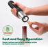 bella Automatic Electric Wine Opener and Corkscrew Remover with Foil Cutter, Battery Operated, Black