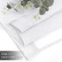 Tollpiz White Sheer Valance Curtains, 54 x 16 inches, Linen Textured Rod Pocket Voile Valance for Bedroom