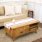 Solino Home Linen Table Runner 48 Inches - French Stripe, 100% Pure