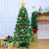 8 4 100 18 3D Remote Mode & Timer Ft Mini Christmas Tree with Warm White & Multi Color Change Lights DIY Balls