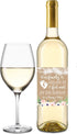 Hadley Designs Pregnancy Announcement Gifts, Funny Wine Bottle Labels for Parents to Grandparents, 8 Set