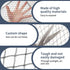 Netting,7.5ft 65ft Garden x Black Bird Netting Heavy Duty,Rabbit,Squirrels,Anti Birds,Larger