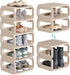 SONGMICS Shoe Rack, Shoe Organizer, 6 Shelves, Shoe Storage, Narrow Shoe Shelf,