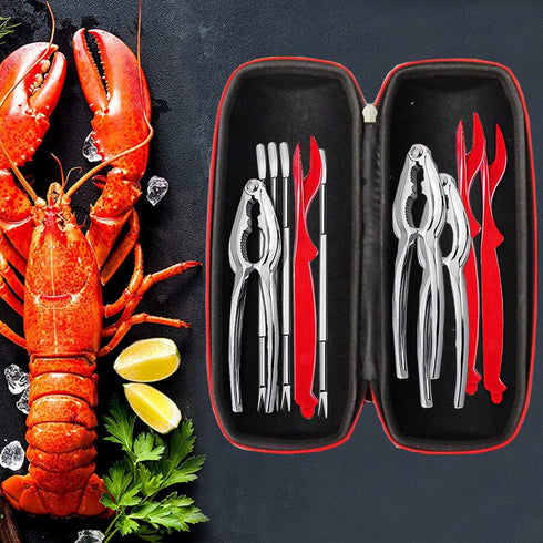 32 Set Set 6 6 6 6 6 1 1 Artcome Pcs Seafood Tools Nut Cracker includes Crab Crackers, Crab Forks/Picks, Lobster