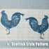 SXZJTEX Farmhouse Rooster Kitchen Boho Rustic Linen Rod Pocket Window Curtains - Small Stripe for Living Room, Kitchen,