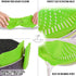 Adjustable Silicone Strainer for Pots, Pans & Bowls, Heat-Resistant by Zulay Kitchen