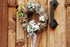 20 Pieces Hanging Wreaths Paper Round Christmas Ornaments with 20 Strings for DIY Craft Decoration