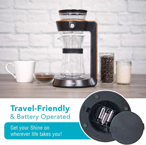 SCH-150 Tribest Shine Kitchen Co. Autopour Automatic Pour Over Coffee Machine
