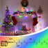 2 Pack 33ft 100 8 YEGUO Battery Operated String Lights, Each LED Twinkle Fairy Lights Outdoor Waterproof, Modes Clear