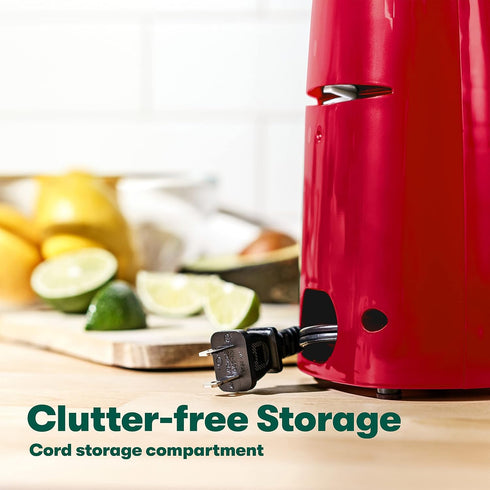 BELLA Multifunctional Electric Can Opener and Knife Sharpener, Red, Stainless Steel Blade, Removable Cutting Lever,
