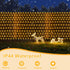 6.6 9.8Ft 200 8 Dimmable echosari Net Lights Battery Powered, x LED Net Bush Lights with Mode Timer Remote, Mesh