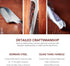 Hammer Stahl 3.5 Inch Paring Knife | Versatile Small Kitchen Knife for Garnishing, Peeling, & More | Ergonomic