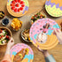 Bzhouyy 121pcs Summer 24 Ice Cream Party Supplies Kit, Includes Ice Cream Themed Plates Cups Napkins Cutlery Touchdown