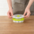 Restaurantware-Fresh Hero 16 Ounce Storage Containers - Durable Airtight Food Containers, Green Silicone